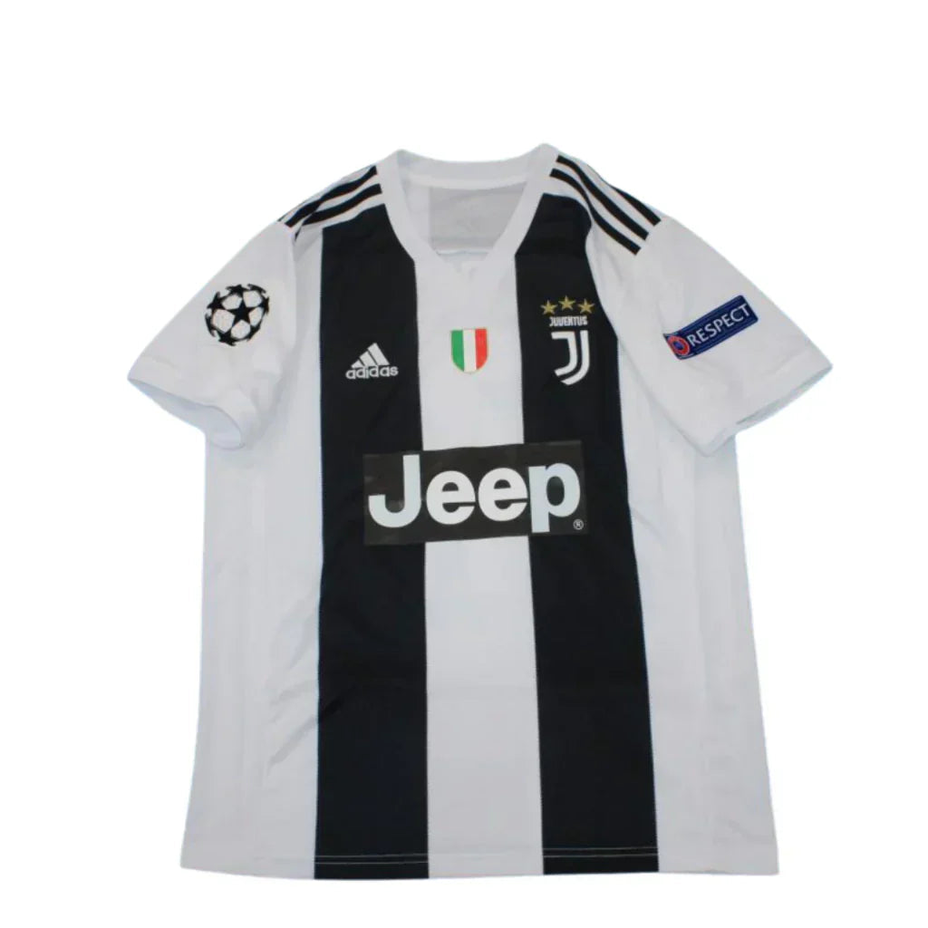Retro Jersey Juventus 2018 Home Ronaldo #7 19