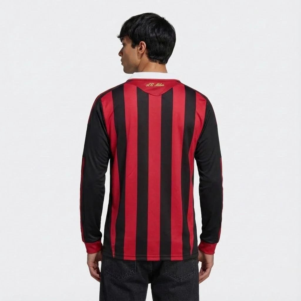 Retro Jersey Milan 2009/10 Home Long Sleeve