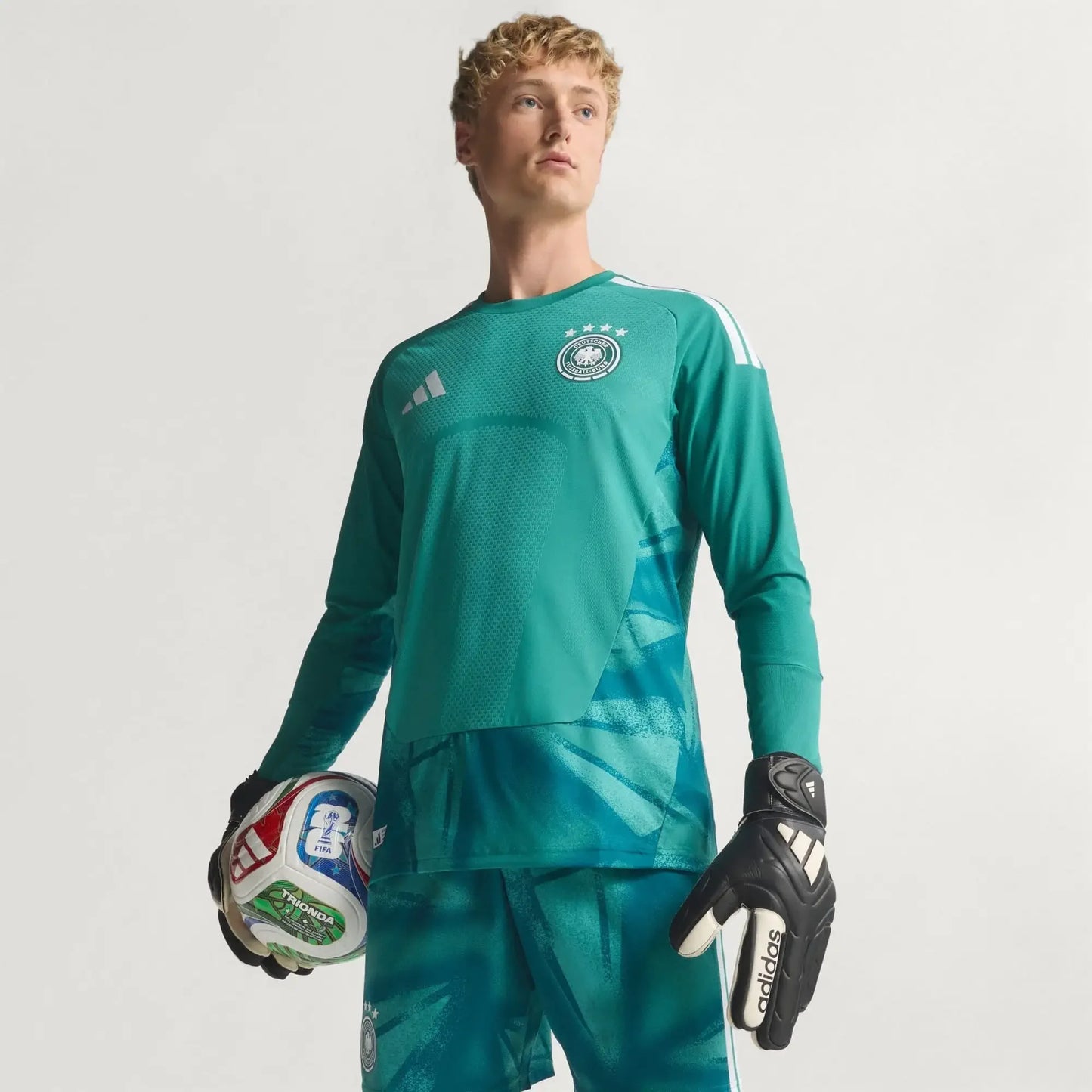 Jersey Goalkeeper Long Sleeve Germany 2026/27 Home Player Version