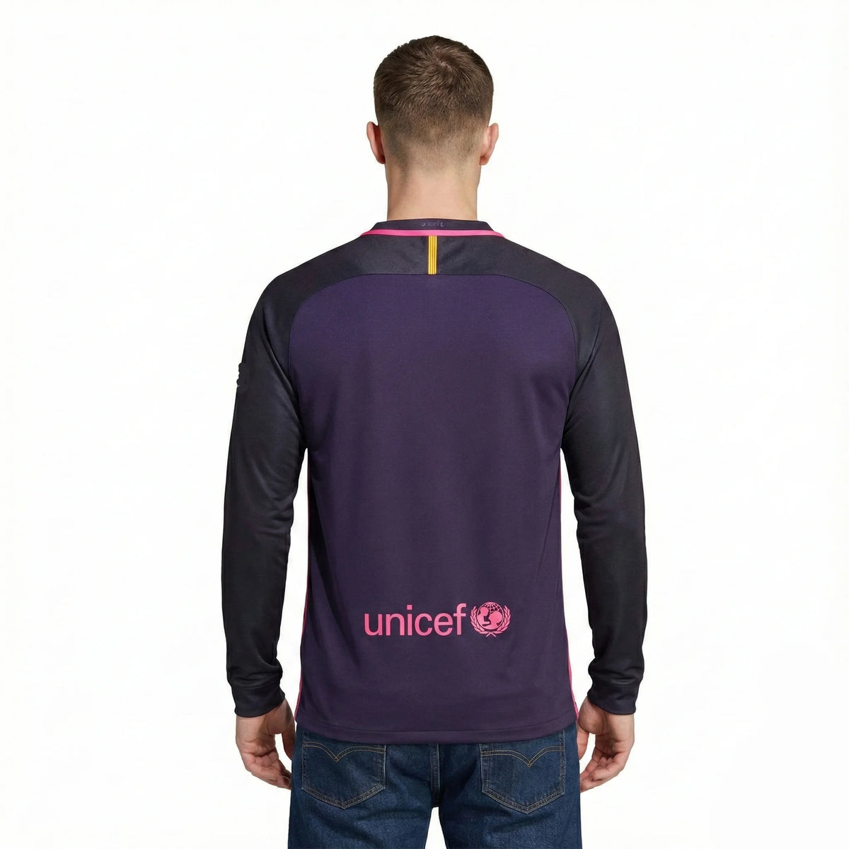 Retro Jersey Barcelona 2016/17 Home Long Sleeve