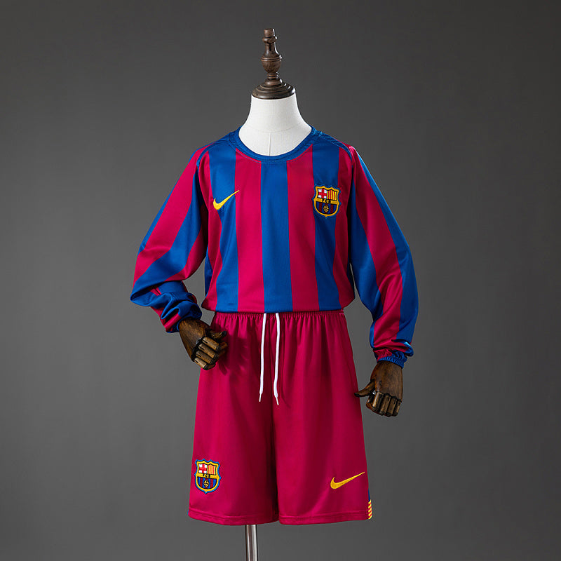 FCB 05/06 Kit Infantil Local (Ed. Liga) Retro ML