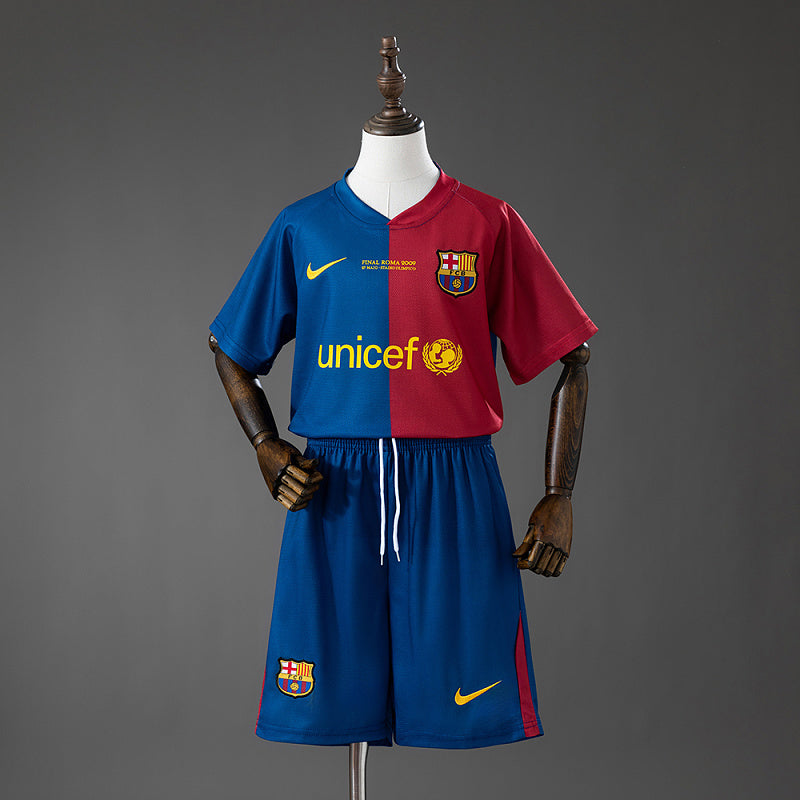 FCB 08/09 Kit Infantil Local retro