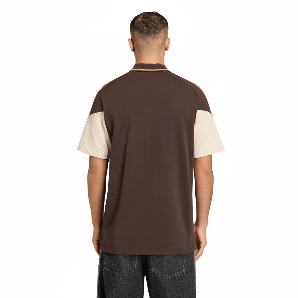 Jersey Polo Adidas Flamengo 2026/27 Training Marrom