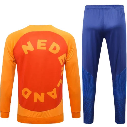 Travel Tracksuit Netherlands – Laranja & Blue