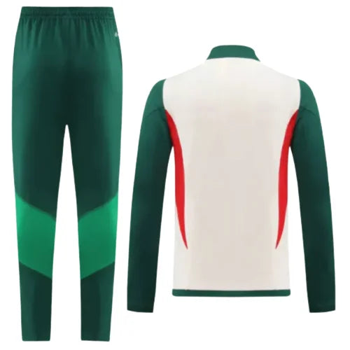 Training Tracksuit Mexico – Beige & Green