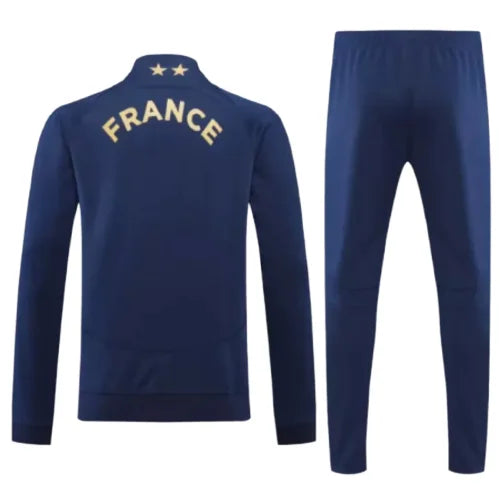 Travel Tracksuit France – Blue