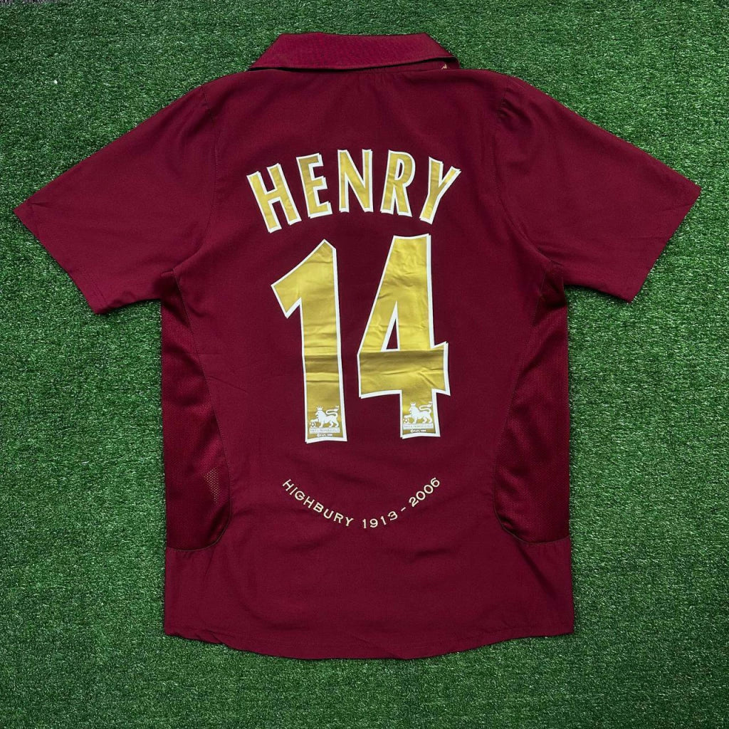 Retro Jersey Arsenal 2005/06 Home Henry #14
