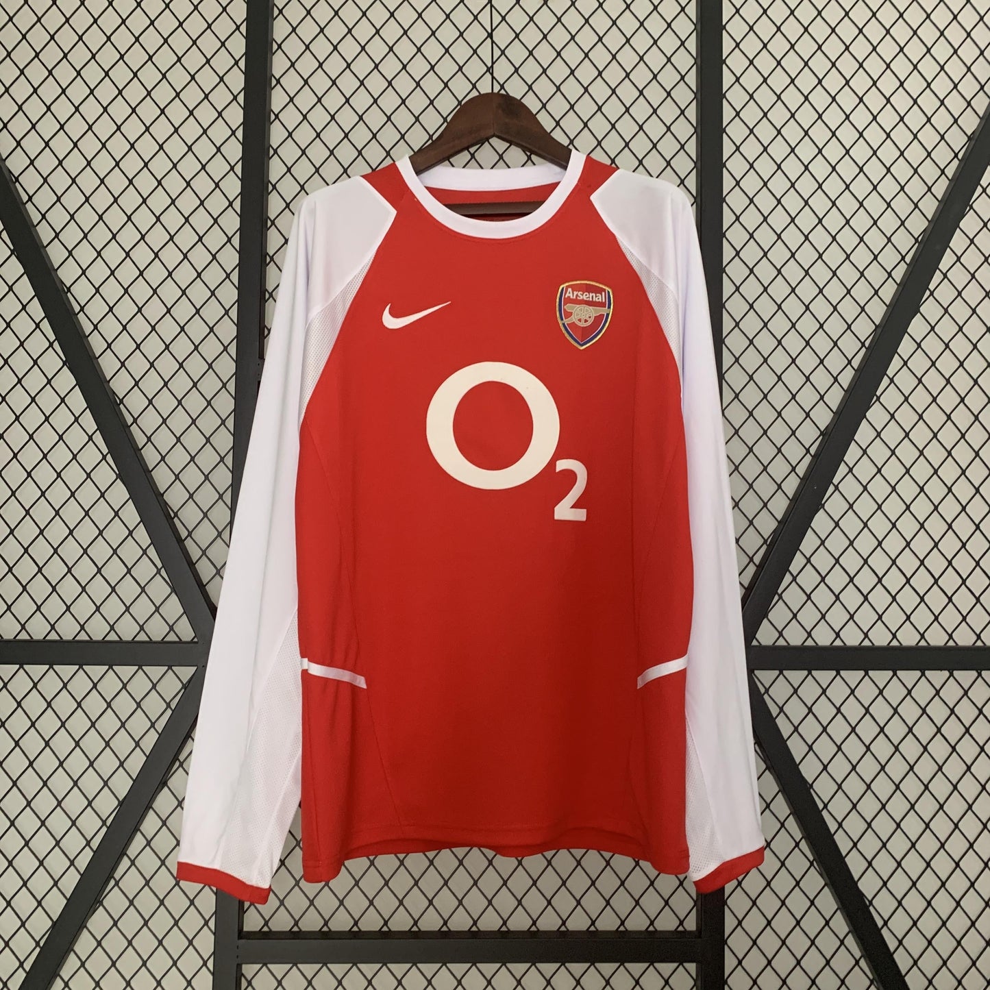 Retro Jersey Arsenal 2002/04 Home Long Sleeve