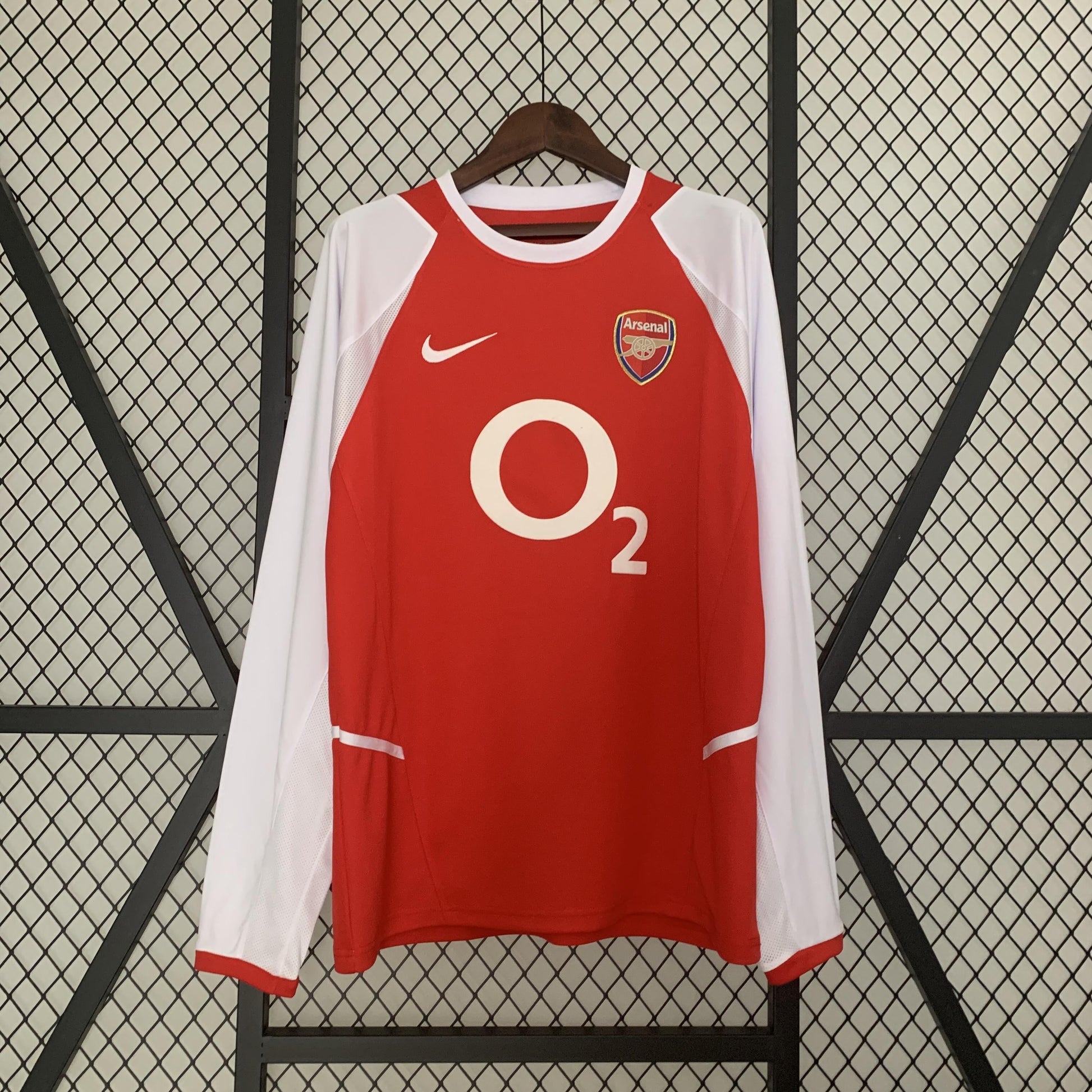 Retro Jersey Arsenal 2002/04 Home Long Sleeve