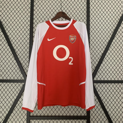 Retro Jersey Arsenal 2002/04 Home Long Sleeve