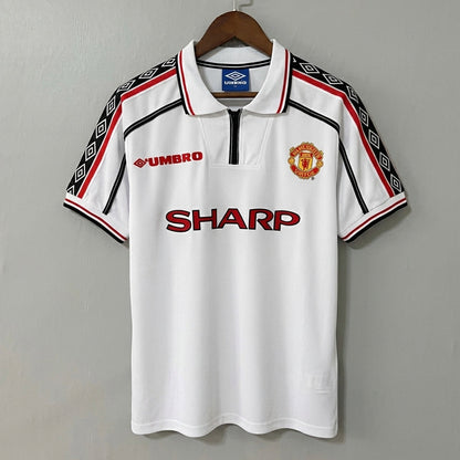 Retro Jersey Manchester United 1998/99 Special Commemorative White