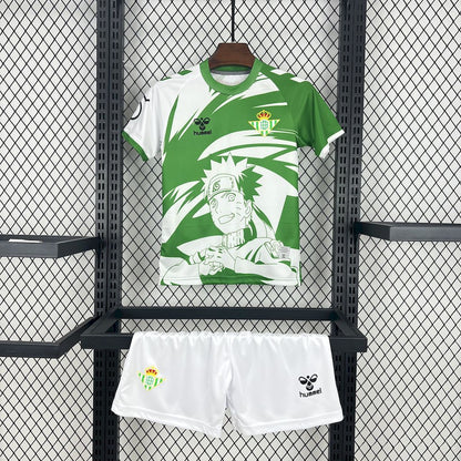 Real Betis 2025/26 Limited Edition Naruto Kids Kit