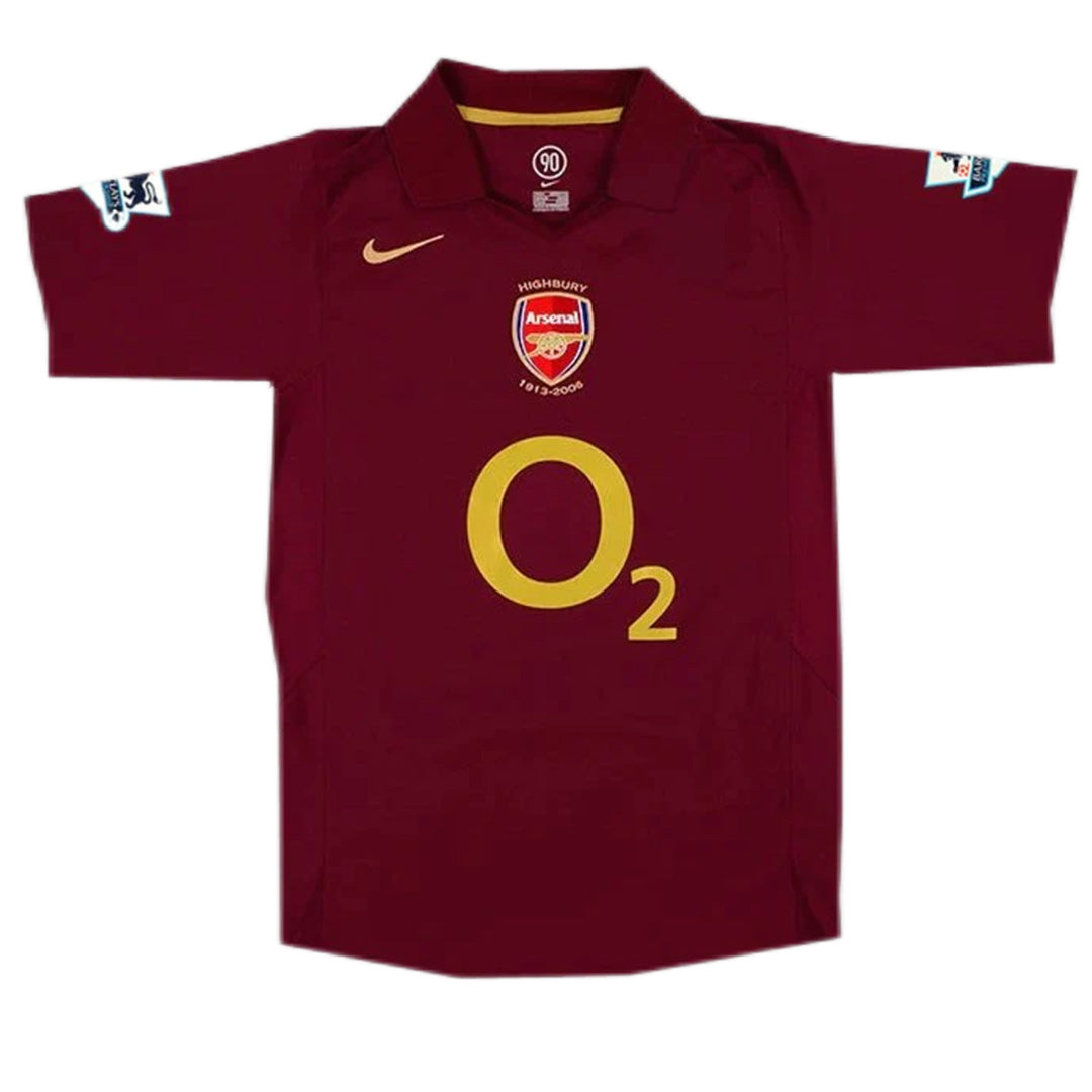 Retro Jersey Arsenal 2005/06 Home Bergkamp #10