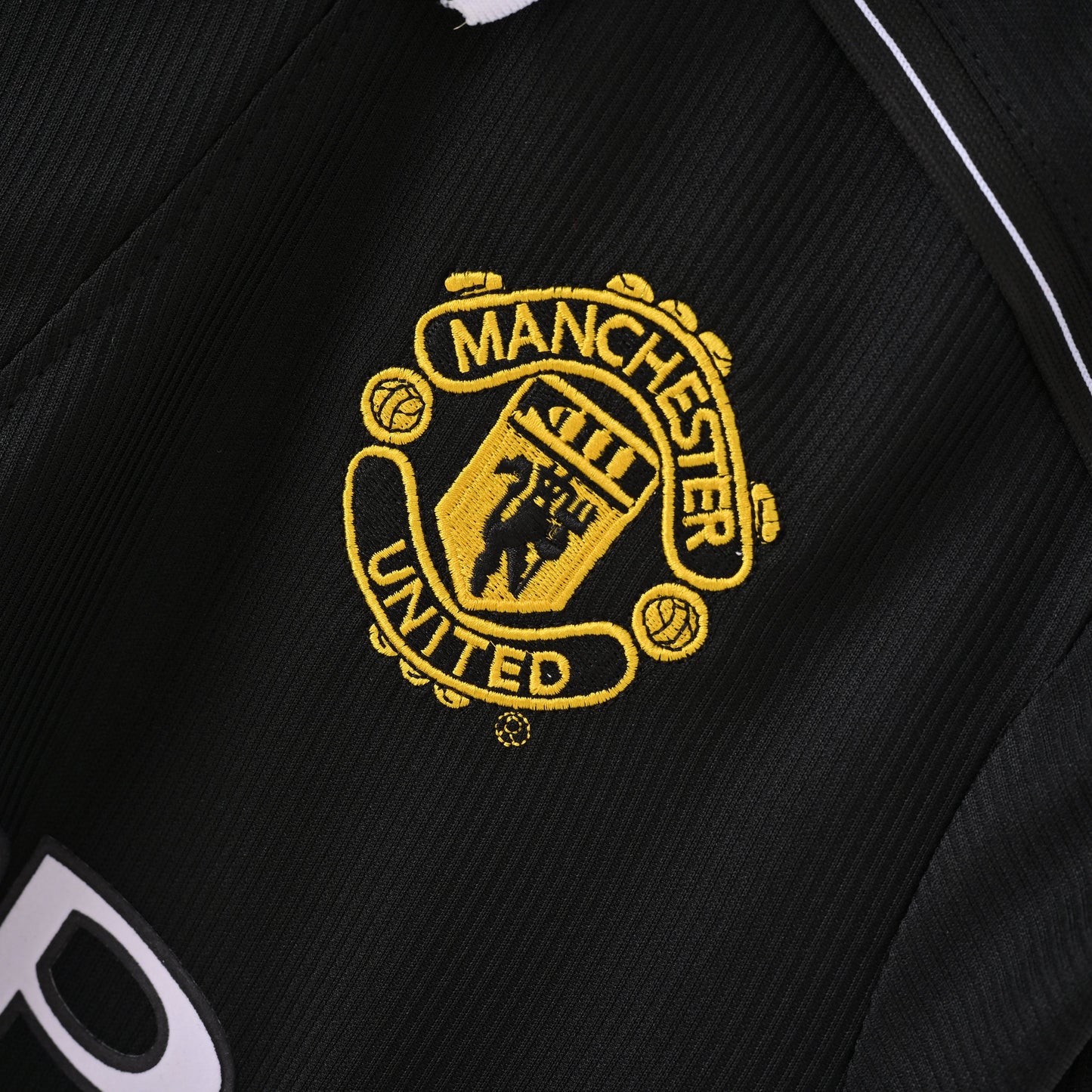 Retro Jersey Manchester United 1998/99 Long Sleeve Special Black