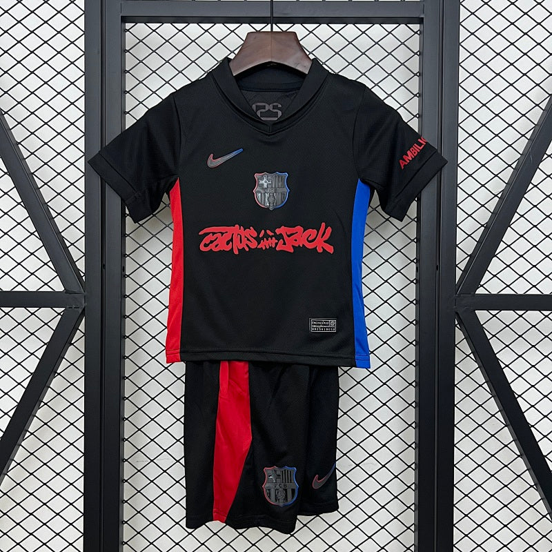 FCB 24/25 – Kit Infantil Visitante