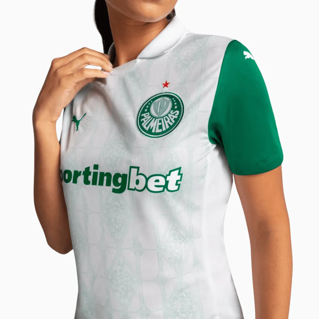 Women's Jersey Puma Palmeiras 2025/26 Away Fan Version