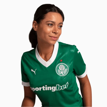 Women's Jersey Puma Palmeiras 2025/26 Home Fan Version