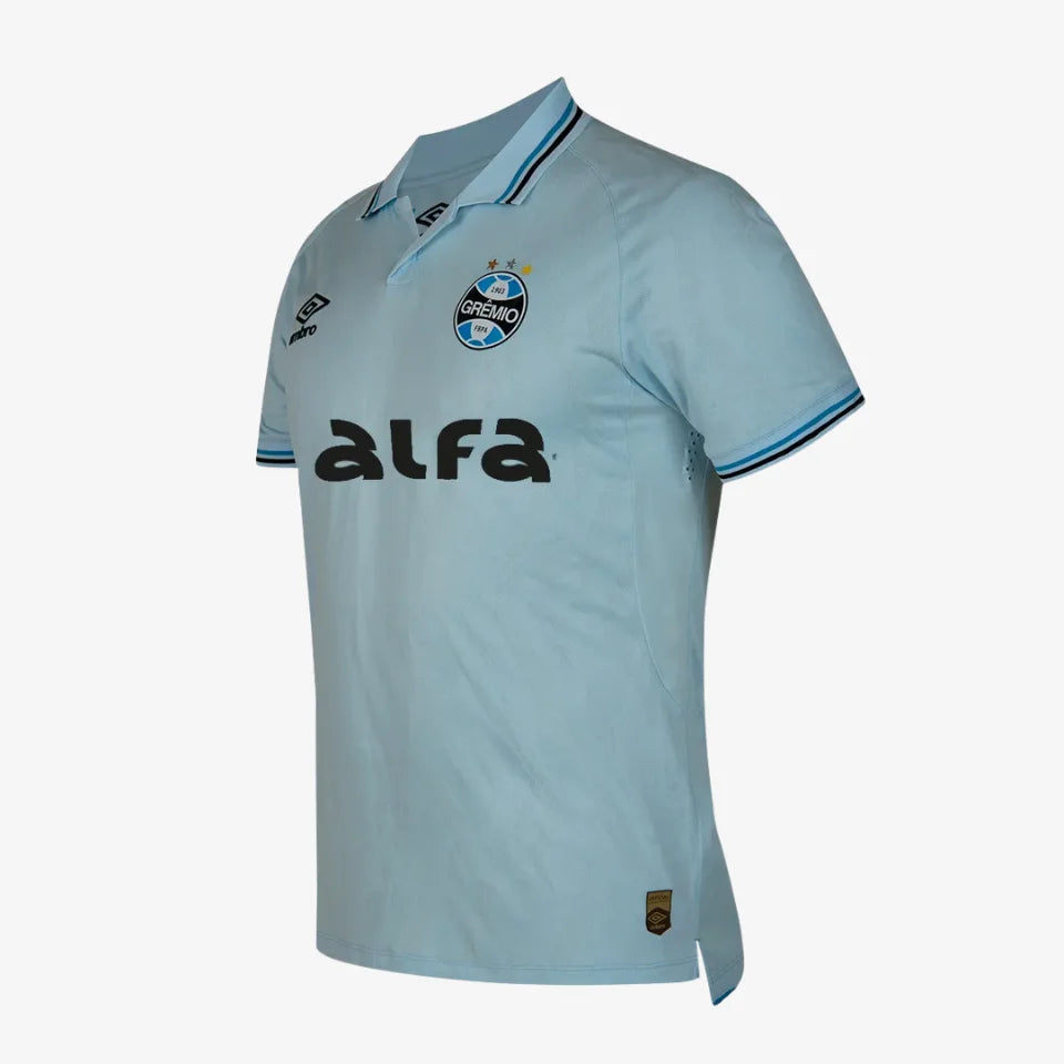 Jersey Umbro Grêmio 2025/26 Away Sky Blue Player Version