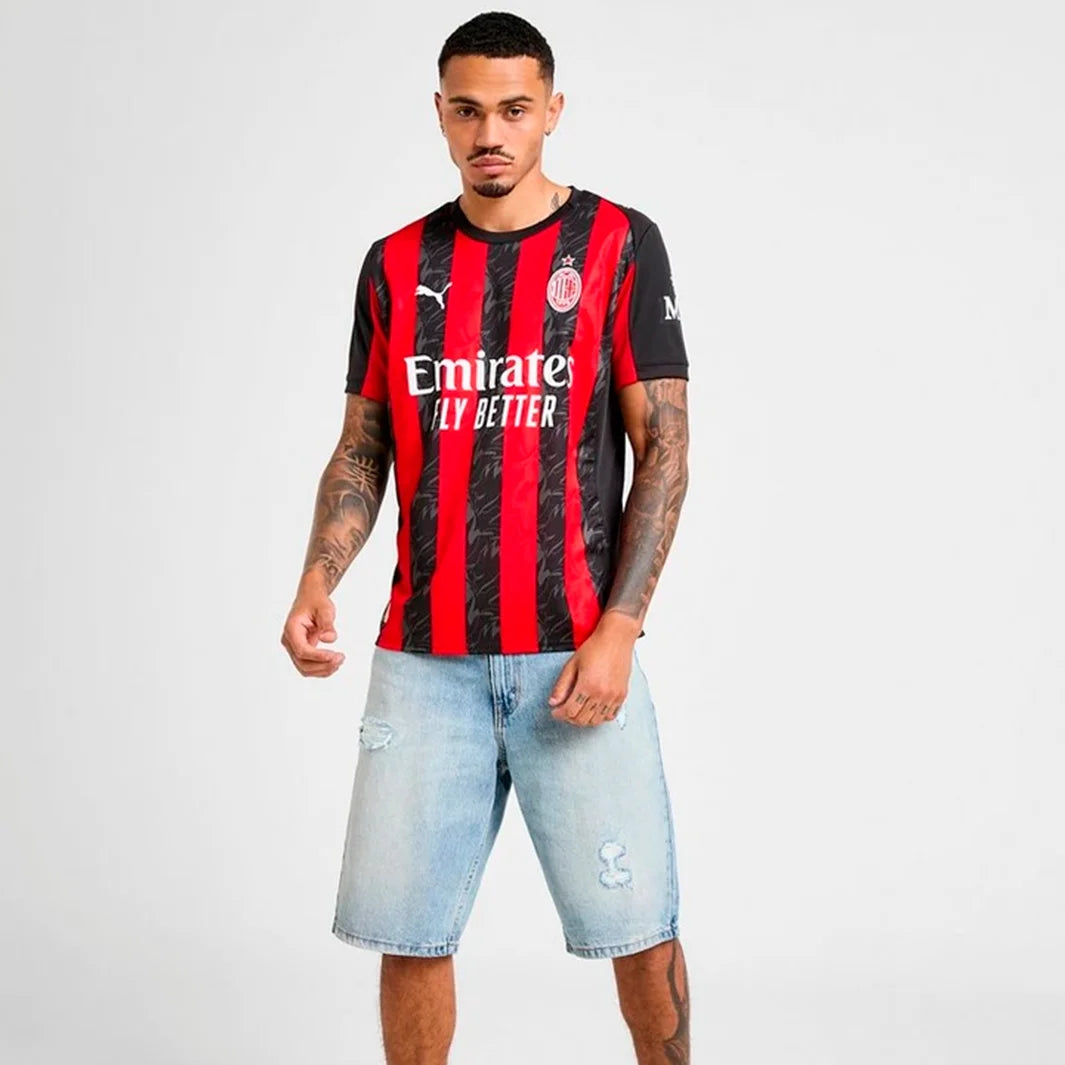 Jersey AC Milan 2025/26 Home – Fan Version