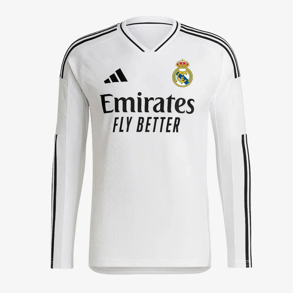Jersey adidas Real Madrid 2024/25 Home Long Sleeve Player Version