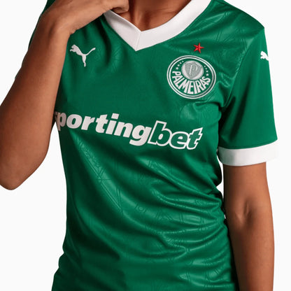 Women's Jersey Puma Palmeiras 2025/26 Home Fan Version