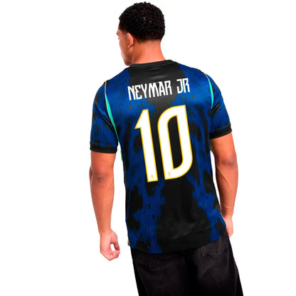 Jersey Brazil #10 Neymar Jr Away Jordan 2026/27 Fan Version