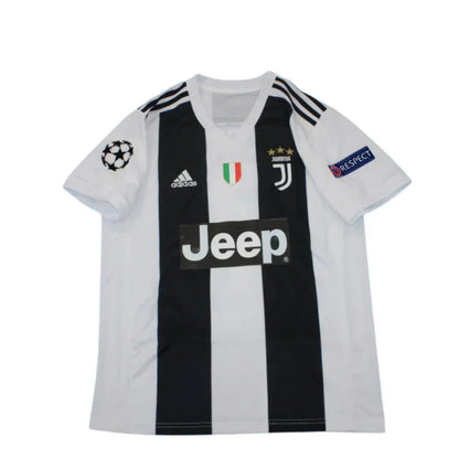 Retro Jersey Juventus 2018 Home Ronaldo #7 19