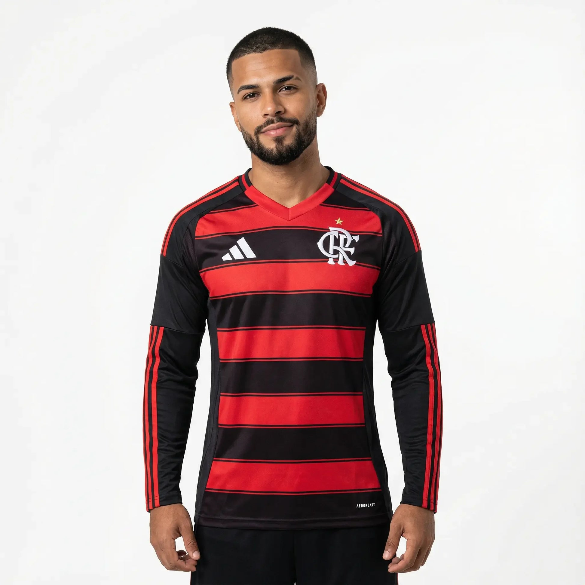 Long Sleeve Jersey Adidas Flamengo 2025/26 Home
