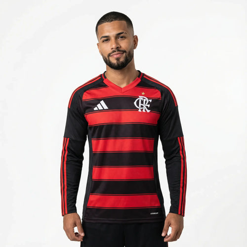 Long Sleeve Jersey Adidas Flamengo 2025/26 Home