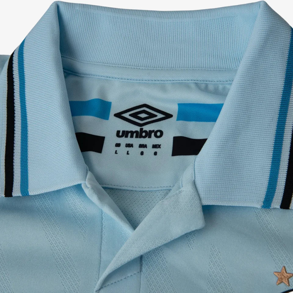 Jersey Umbro Grêmio 2025/26 Away Sky Blue Player Version