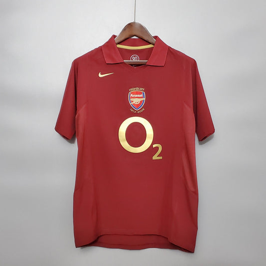 Retro Jersey Arsenal 2005/2006 Home