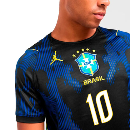 Jersey Brazil #10 Neymar Jr Away Jordan 2026/27 Fan Version