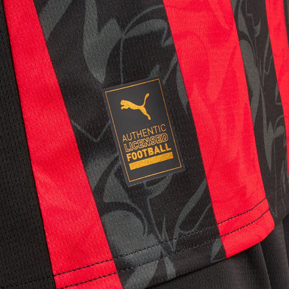 Jersey AC Milan Long Sleeve 2025/26 Home – Fan Version