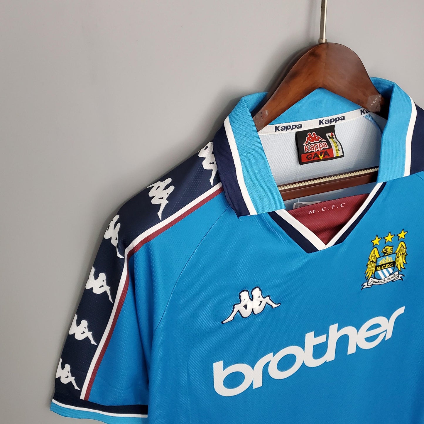 Retro Jersey Manchester City 1997/99 Home
