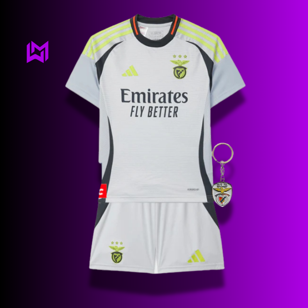Benfica 2024/25 Third Kids Kit