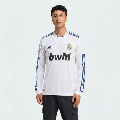 Retro Jersey Real Madrid 2010/11 Home Long Sleeve