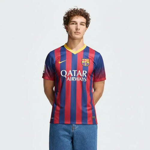 Retro Jersey Barcelona 2013/14 Home