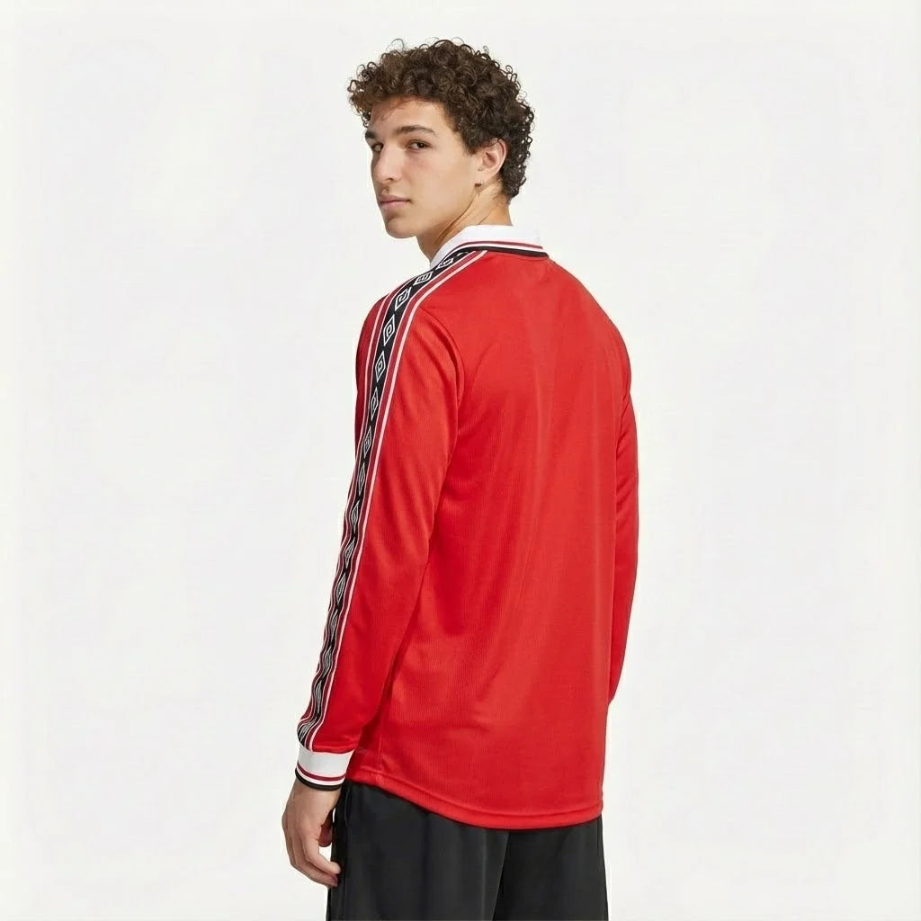 Retro Jersey Manchester United 1998/99 Home Long Sleeve