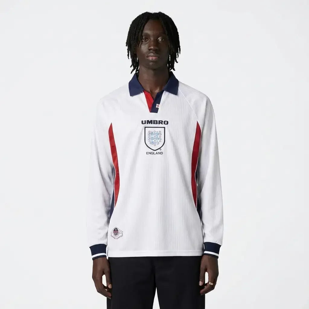 Retro Jersey England 1998/99 Home Long Sleeve