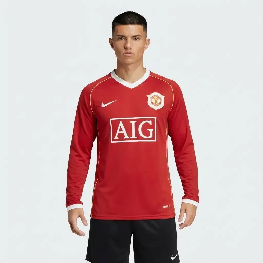 Retro Jersey Manchester United 2006/07 Home Long Sleeve
