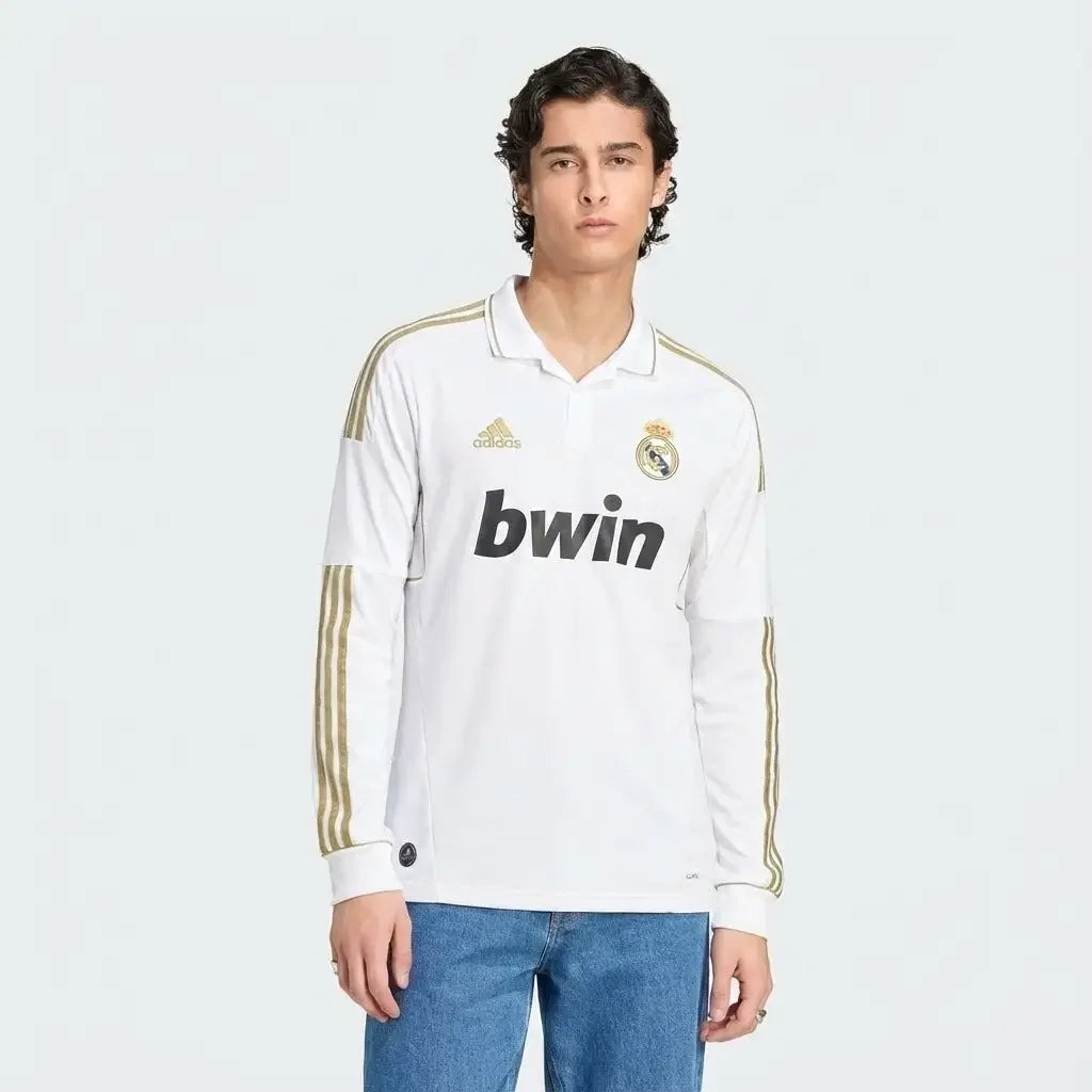 Retro Jersey Real Madrid 2011/12 Home Long Sleeve