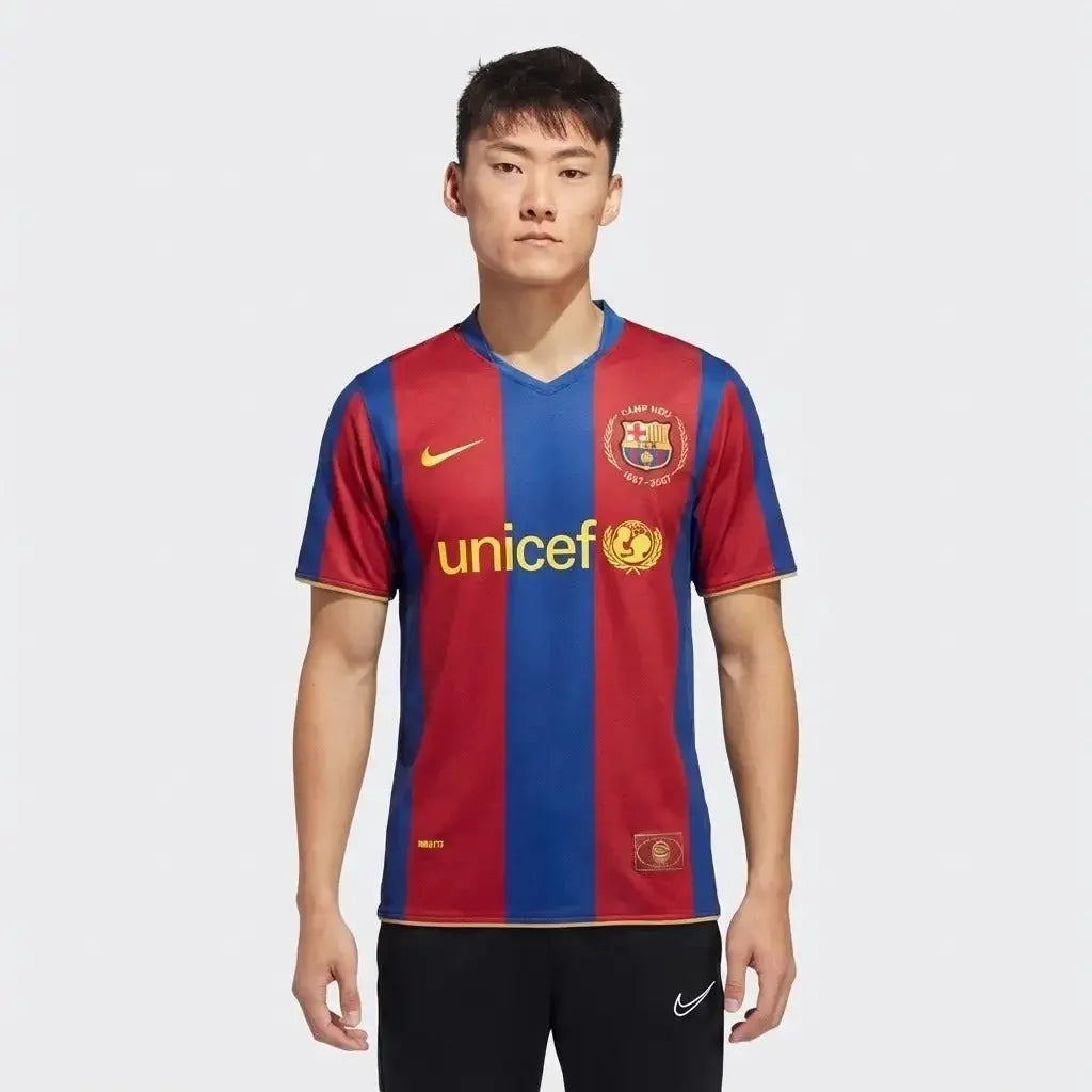 Retro Jersey Barcelona 2007/08 Home