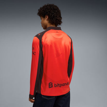 Retro Jersey AC Milan Long Sleeve x SLAM JAM Red