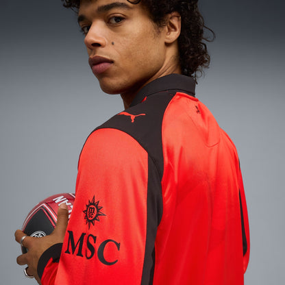 Retro Jersey AC Milan Long Sleeve x SLAM JAM Red