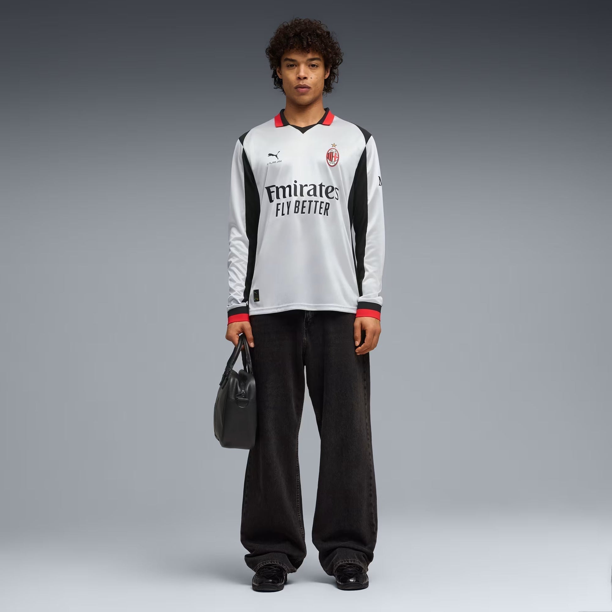 Retro Jersey AC Milan Long Sleeve x SLAM JAM