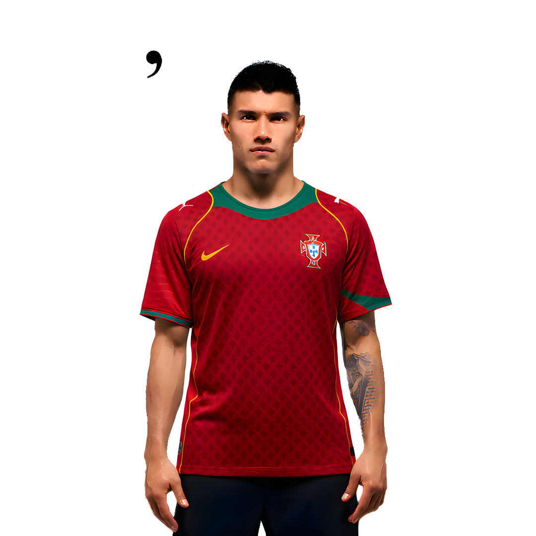 Retro Jersey Portugal 2004 Home