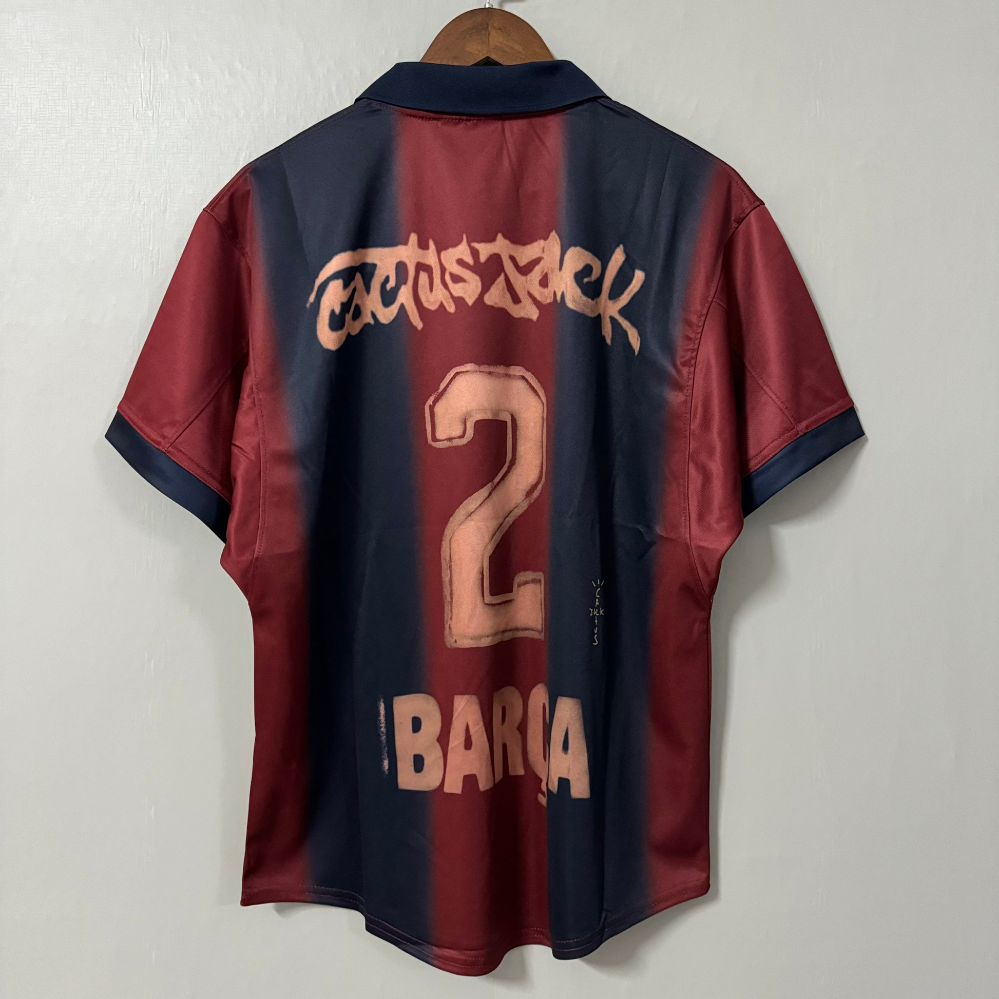 Retro Jersey Barcelona x Travis Scott