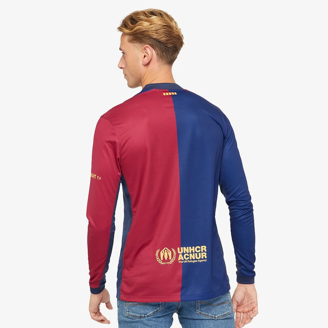 Long Sleeve Jersey Nike FC Barcelona 2024/25 Fan Version