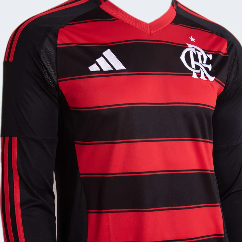 Long Sleeve Jersey Adidas Flamengo 2025/26 Home