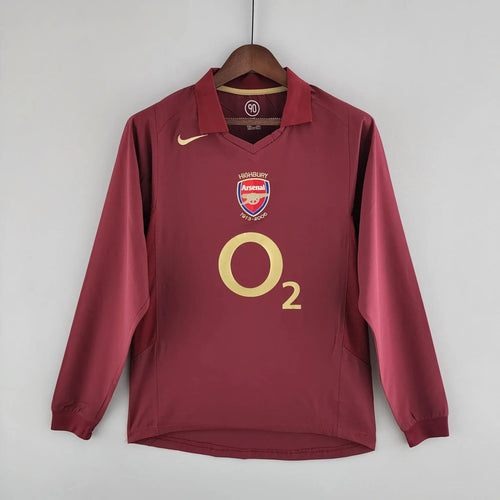 Long Sleeve Jersey Arsenal 2005/06 Nike – Bordo